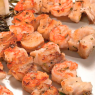 Мини шашлычок из горбуши