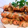Мини шашлычок из курицы